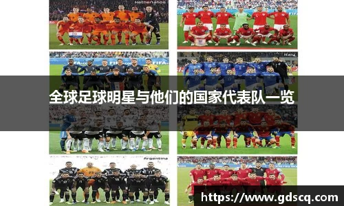 全球足球明星与他们的国家代表队一览